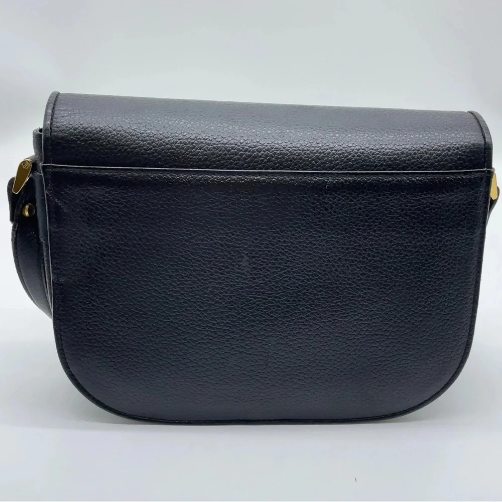 XSOLDX Burberry Vintage Inner Nova check Black Leather Shoulder or crossbody Bag - Picture 4 of 12